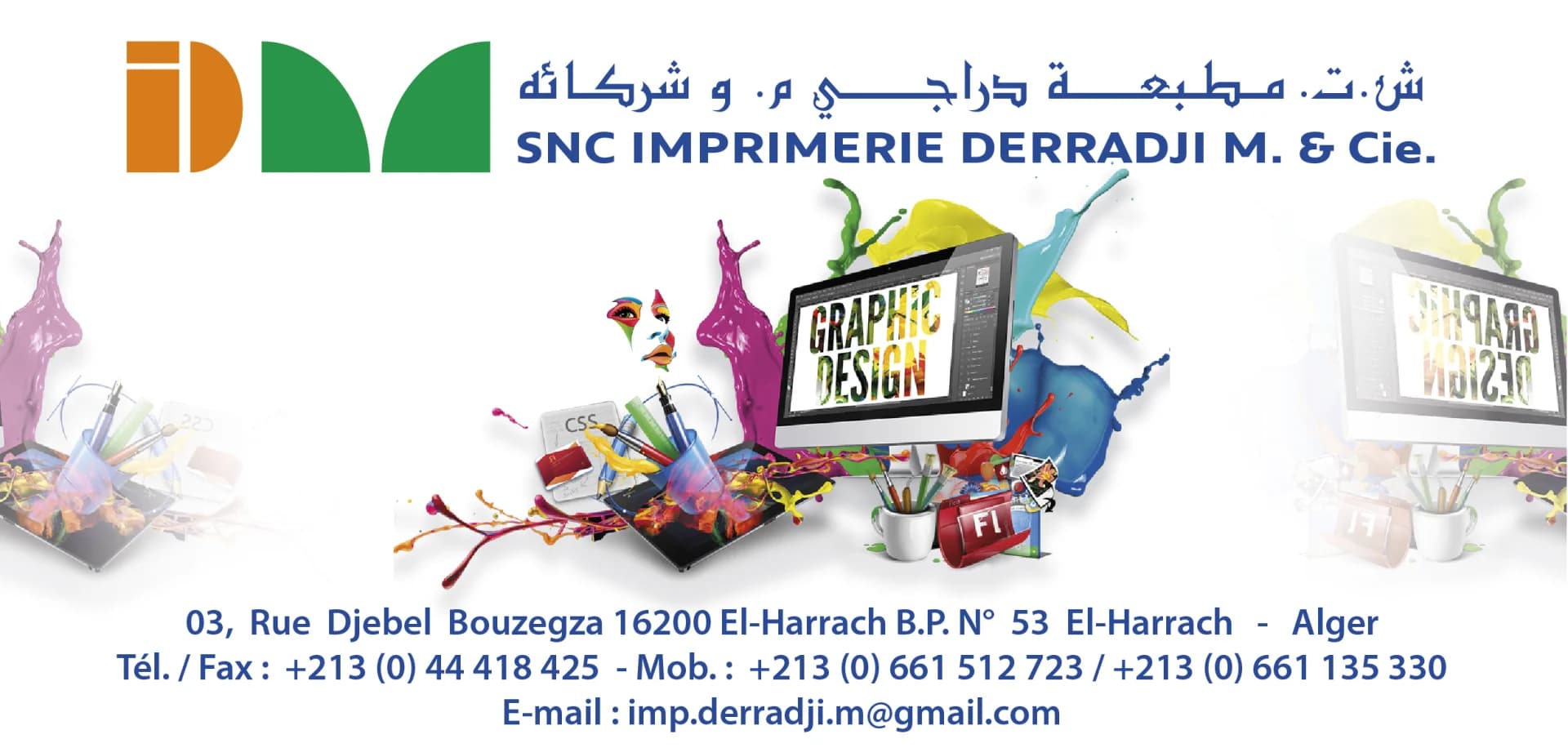 tous travaux d'impression et publicité